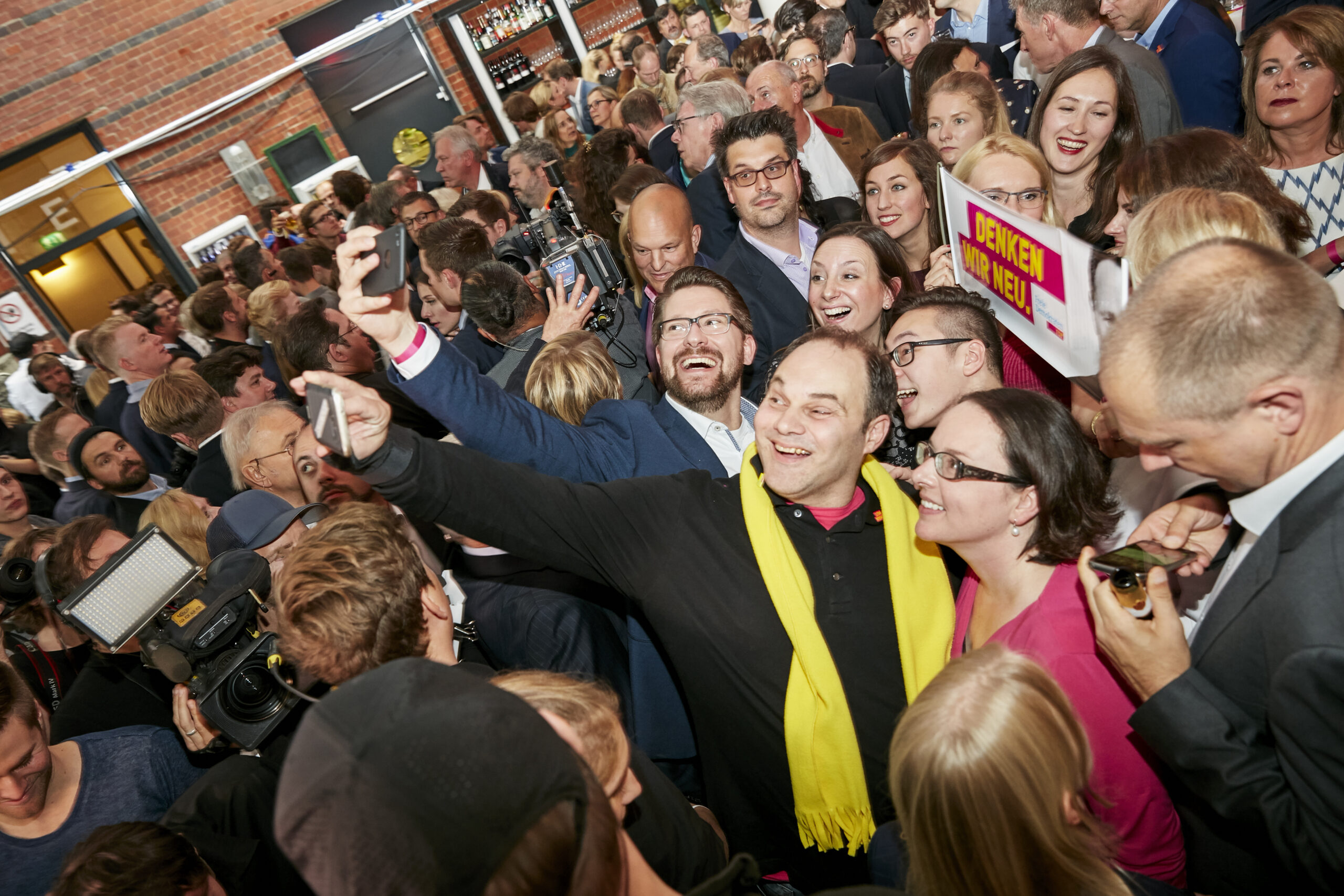 Wahlparty der FDP zu den Bundestagswahlen 2017